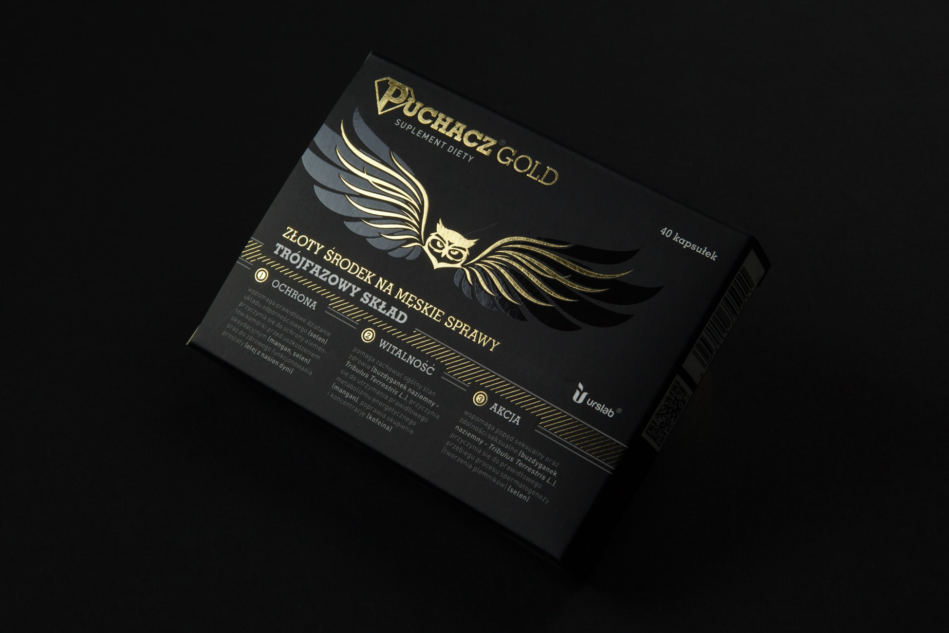 detale opakowań premium